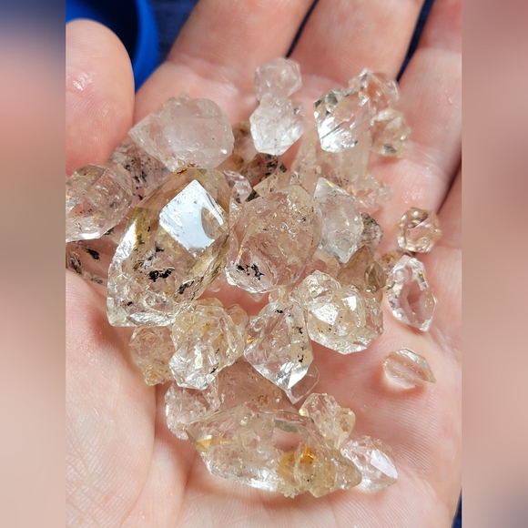 🌟🤩 Sale 10pcs. Herkimer Diamond Crystal Lot Bundle Random 10x Natural Crystals - Picture 6 of 9